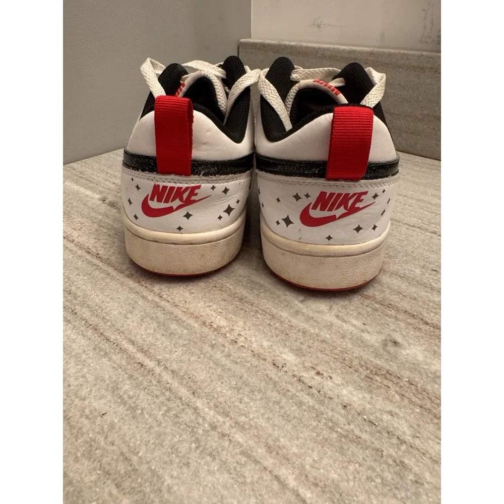 Nike Court Borough Low 2 SE Glitter Size 7Y Walking Travel School‎ Work